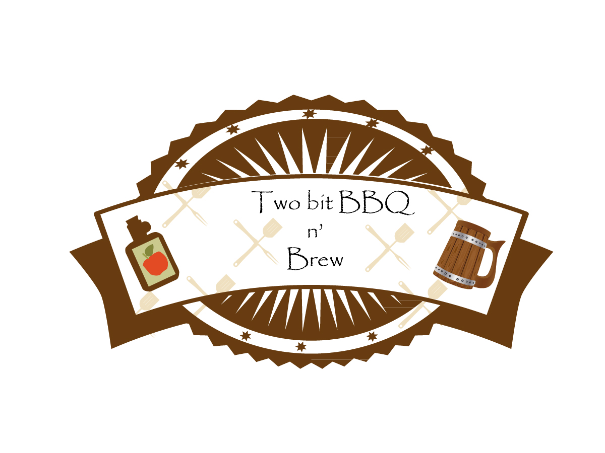 Logo Design by surimehak91 for Two Bit BBQ n' Brew | Design #3002008
