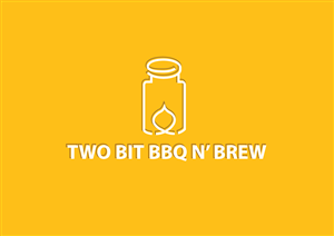 Logo Design by dukedesign for Two Bit BBQ n' Brew | Design: #3010168