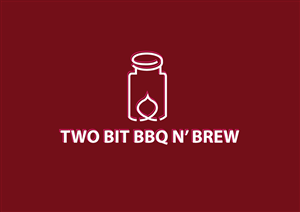 Logo Design by dukedesign for Two Bit BBQ n' Brew | Design: #3010170