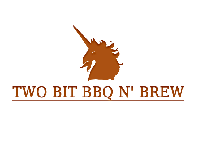 Logo Design by progon for Two Bit BBQ n' Brew | Design #2983368