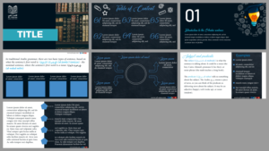 Powerpoint template design for E-learning for an Arabic Language Institute targetting English Spe... | Design de PowerPoint par AnneWanjiku