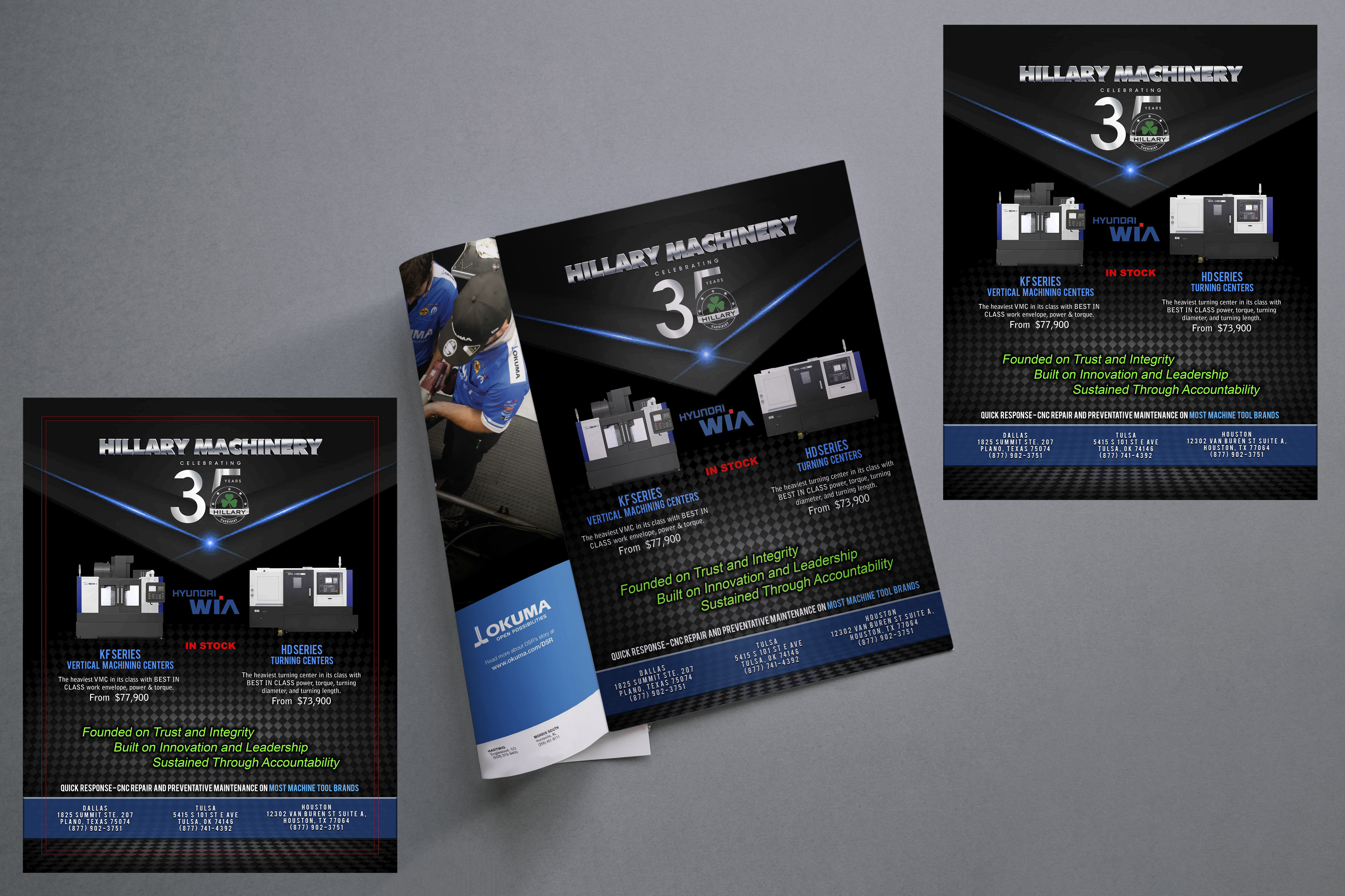 Design Graphique par ScioCore pour Hillary Machinery Inc | Design : #22914598
