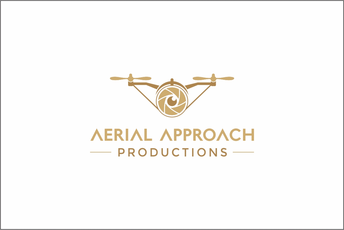 Logo Design by Robert Macwan for Aerial Approach Productions LLC | Design #22927211