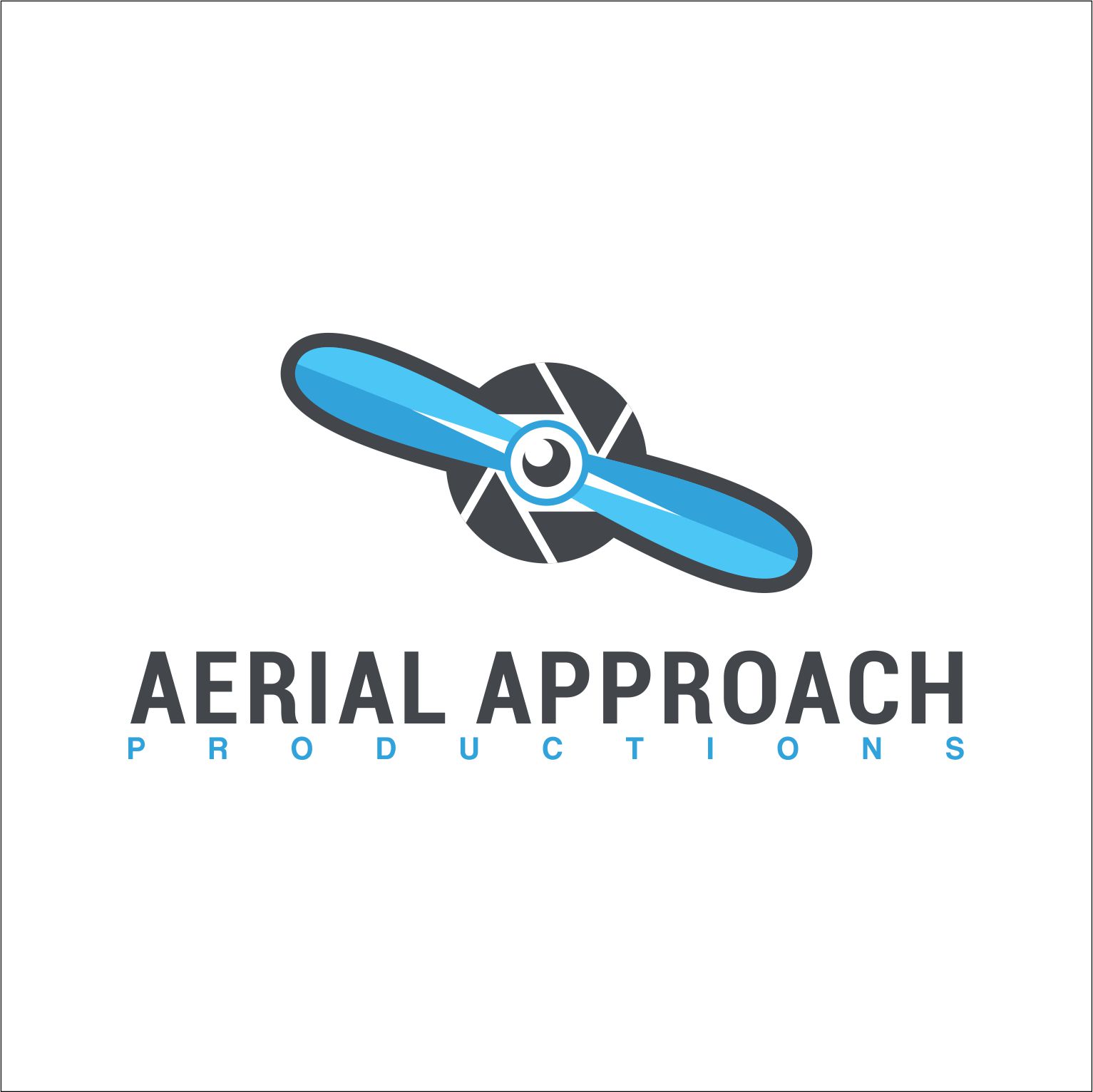 Logo Design by creative.bugs for Aerial Approach Productions LLC | Design #22895794