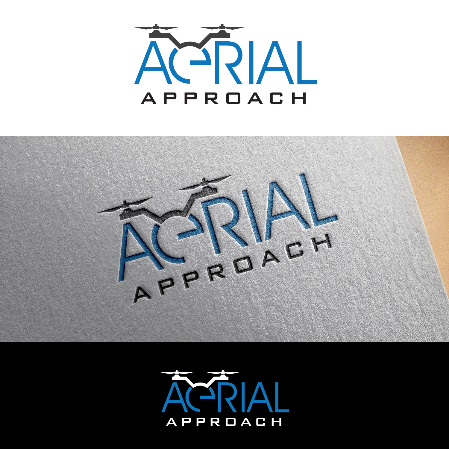 Design de Logo par Maxo-Biz pour Aerial Approach Productions LLC | Design #22912144
