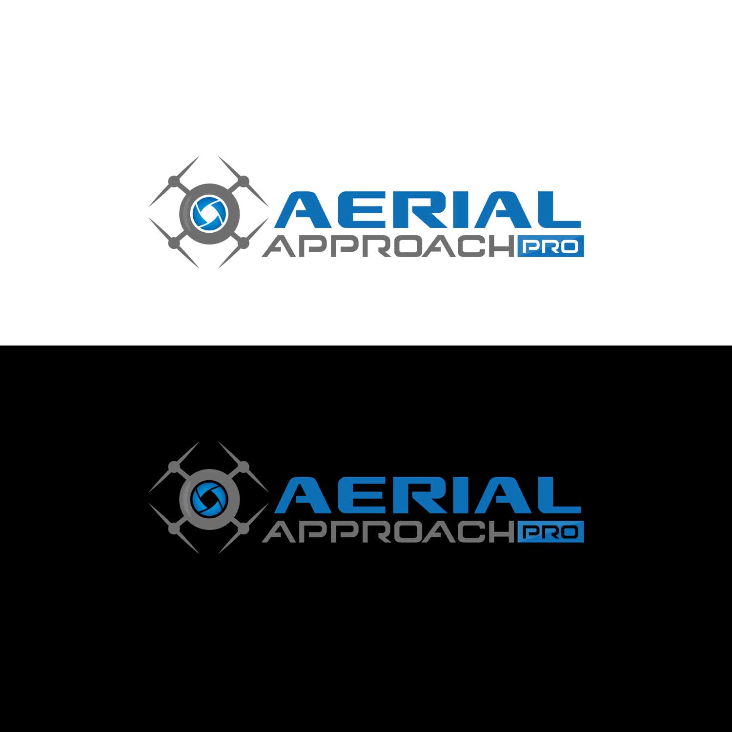 Diseño de Logo por Finley Johnson para Aerial Approach Productions LLC | Diseño #22962251