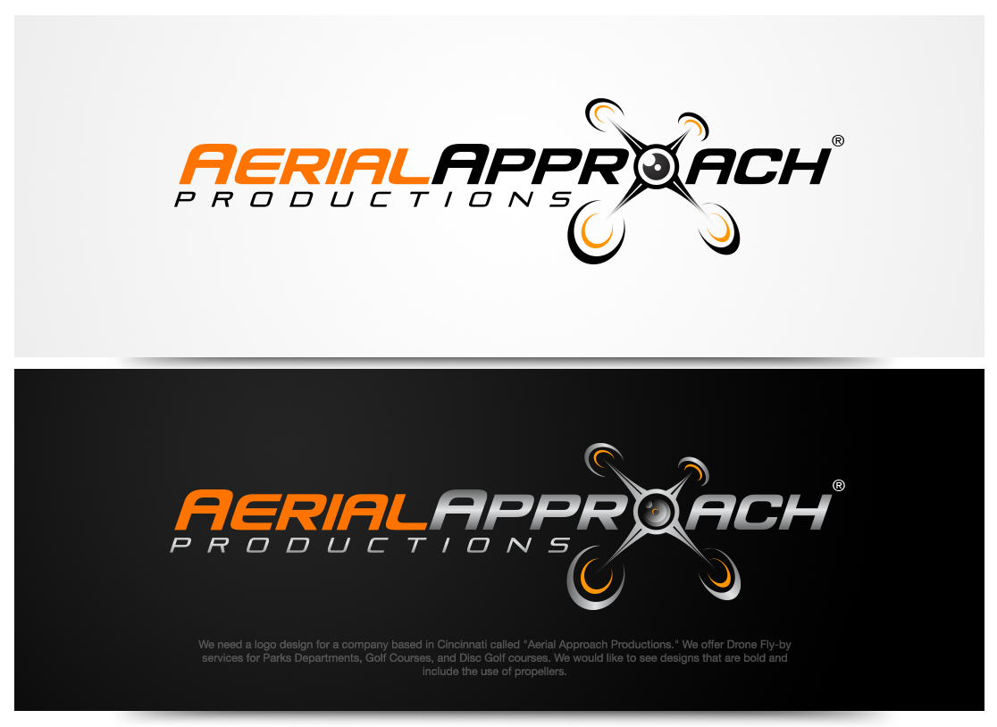 Design de Logo par creativerhythm pour Aerial Approach Productions LLC | Design : #22988050