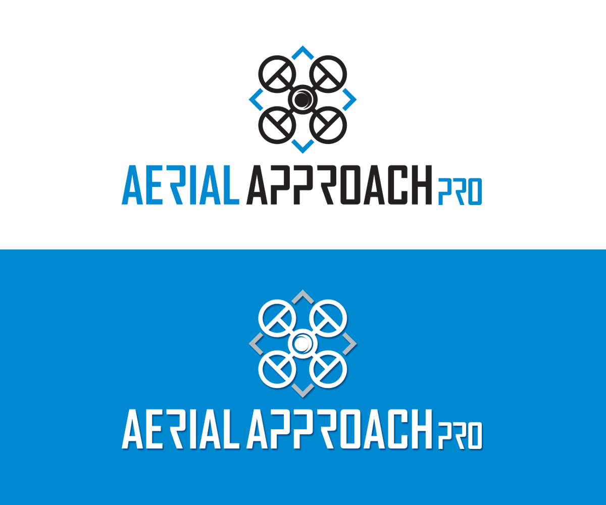 Logo Design by Davis 5 for Aerial Approach Productions LLC | Design #22972431
