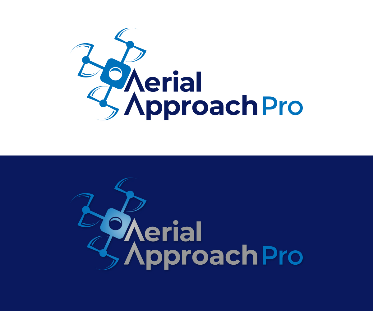 Logo Design by Davis 5 for Aerial Approach Productions LLC | Design #22897590