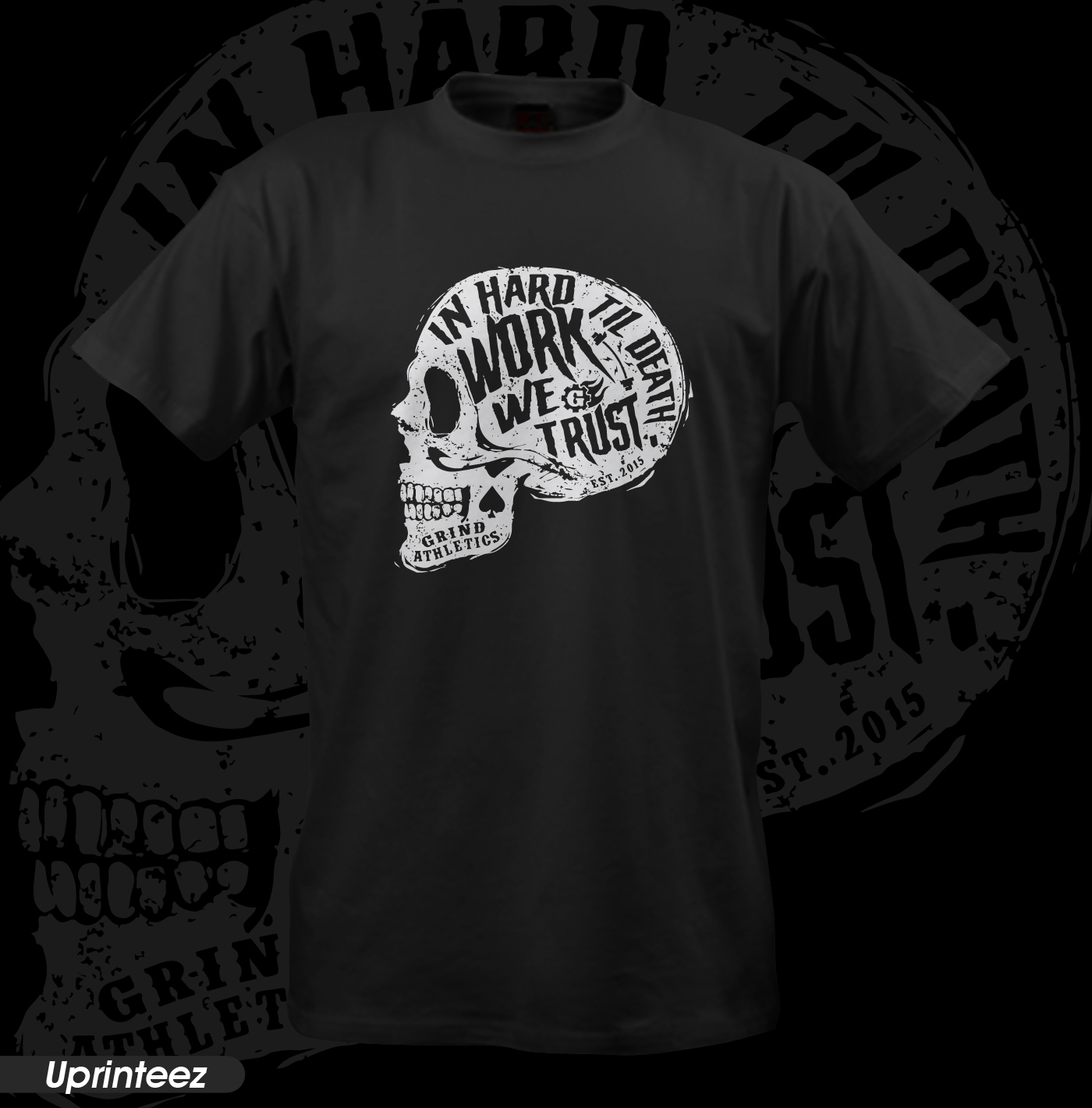 T-shirt Design by Uprinteez for Grind Athletics LLC | Design #22910874