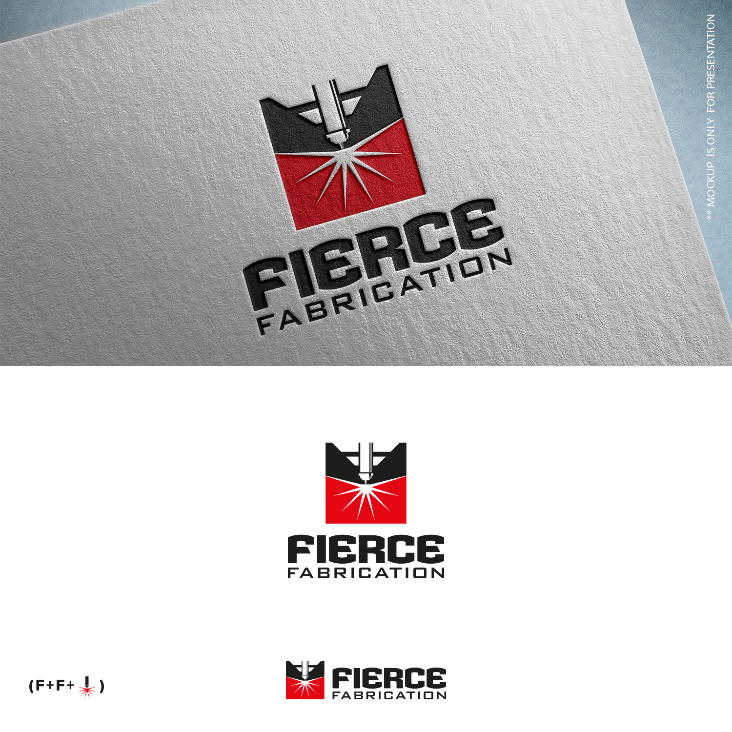 Logo-Design von designbysy für Fierce Fabrication LLC | Design #22892879