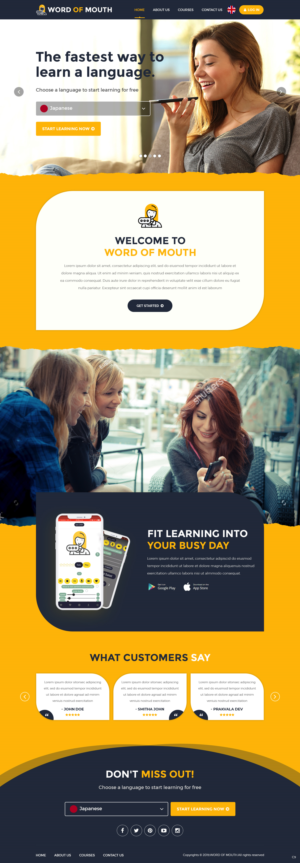Web Design by pb for Alan Smith | Design: #22902911