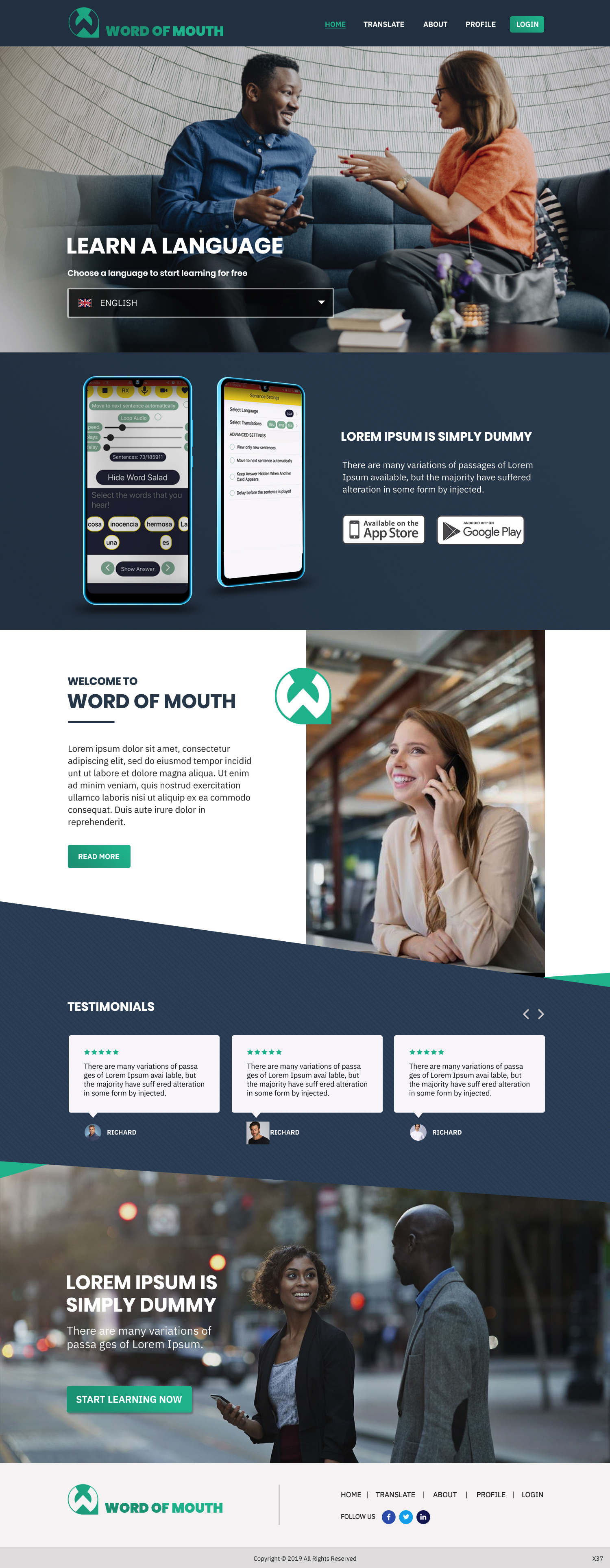 Web Design by pb for Alan Smith | Design #22902920