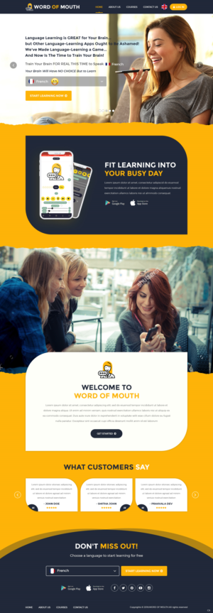 Web Design by pb for Alan Smith | Design: #22915021