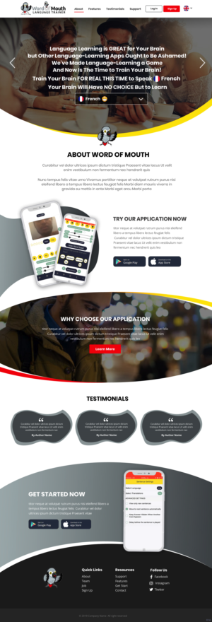 Web Design by pb for Alan Smith | Design: #22992720