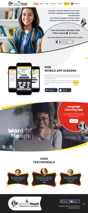 Web Design by pb for Alan Smith | Design: #22992721