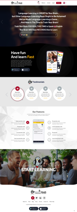Web Design by pb for Alan Smith | Design: #22992722