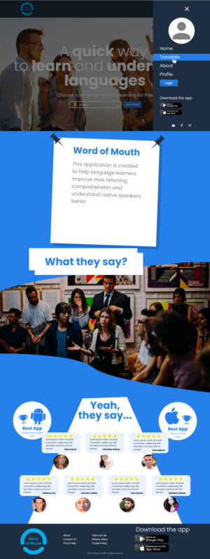 Web-Design von Muhammad Fandi für Alan Smith | Design: #22914776