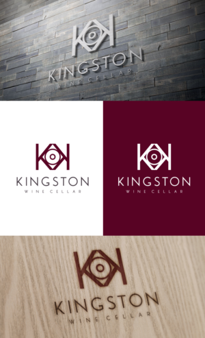 Logo Design by GLDesigns for Kingston Wine Cellar | Design #22893564