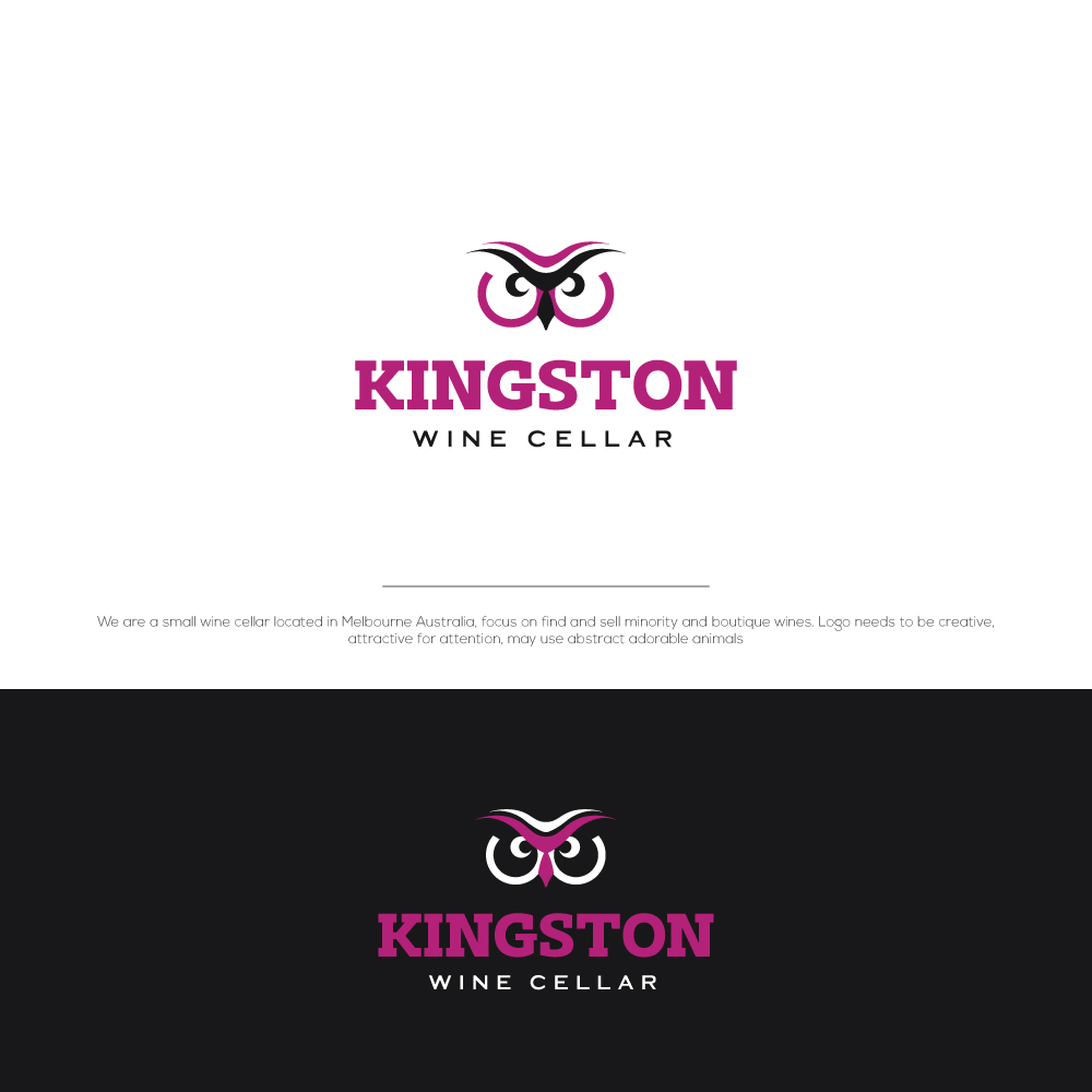 Diseño de Logo por ESolz Technologies para Kingston Wine Cellar | Diseño #22893224