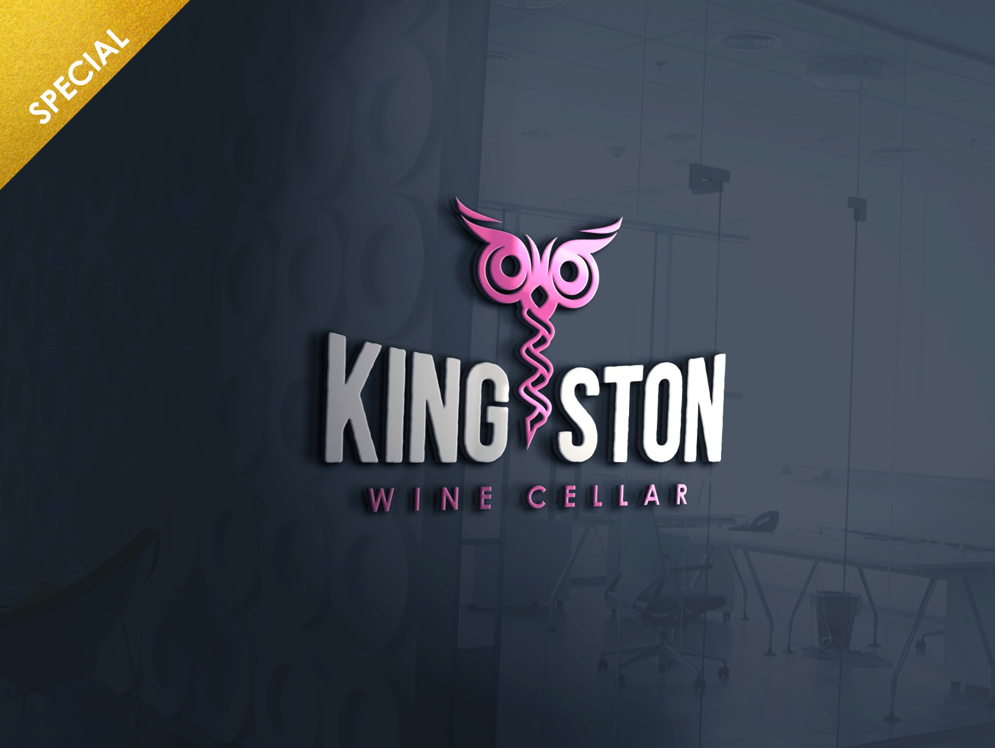 Logo Design by dandiyunanto14 for Kingston Wine Cellar | Design #22898078