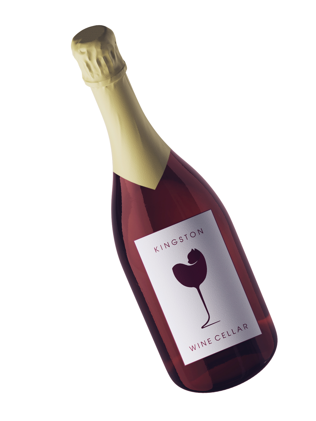 Logo Design by Hafidzalhaqi for Kingston Wine Cellar | Design #22902164