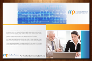 Brochure Design by theblueart for Macleay Partners | Design: #2982691