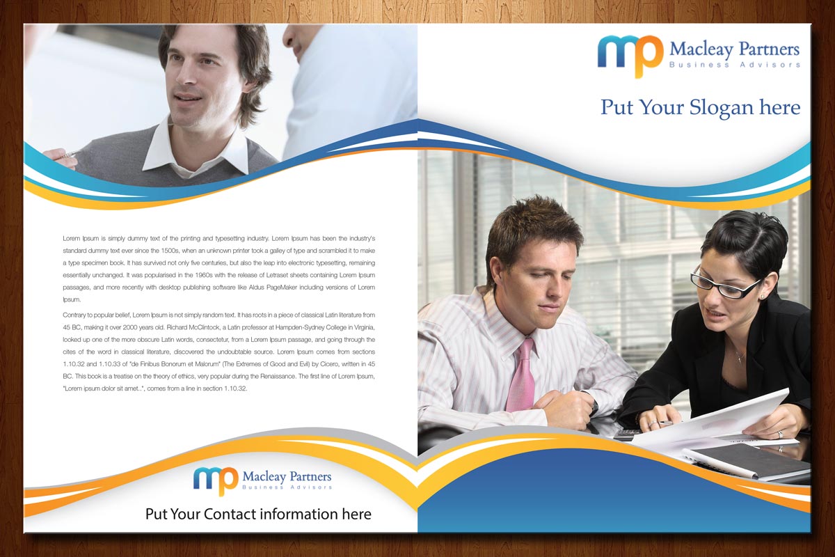 Brochure Design by theblueart for Macleay Partners | Design #2982695