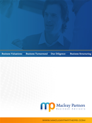 Brochure Design by Best Design Hub for Macleay Partners | Design: #2978194