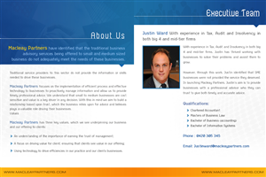 Brochure Design by Best Design Hub for Macleay Partners | Design: #2978417