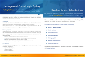 Brochure Design by Best Design Hub for Macleay Partners | Design: #2978520