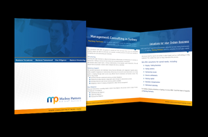 Brochure Design by Best Design Hub for Macleay Partners | Design: #2978552