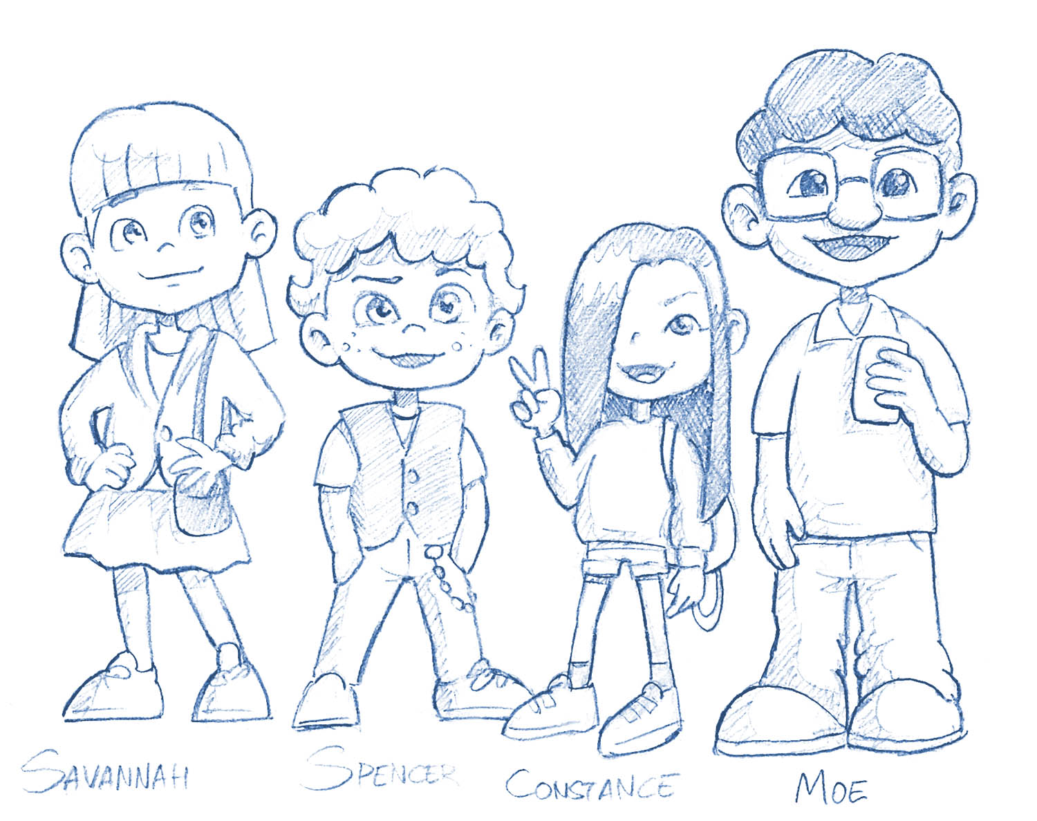 Character Design by kaiser77 for Savvy Kids | Design #22914448