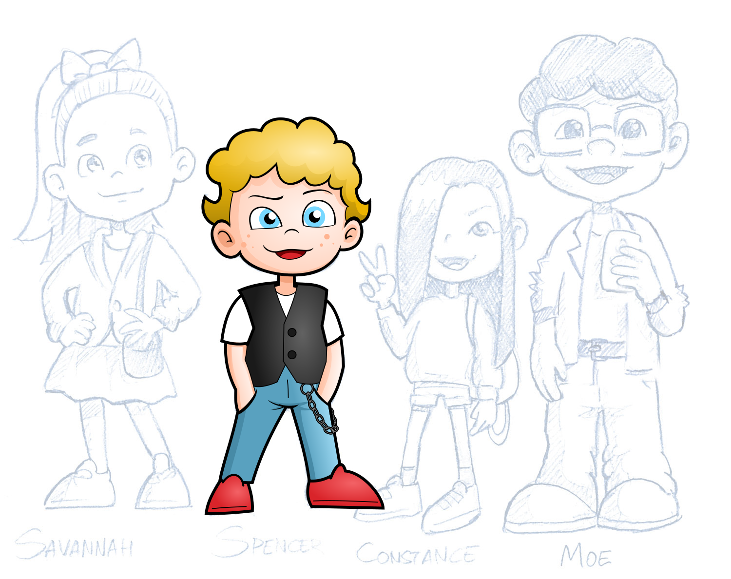 Character Design by kaiser77 for Savvy Kids | Design #22930109