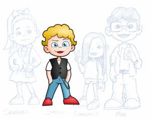 Character Design by kaiser77 for Savvy Kids | Design: #22930109