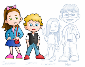 Character Design by kaiser77 for Savvy Kids | Design: #22947984