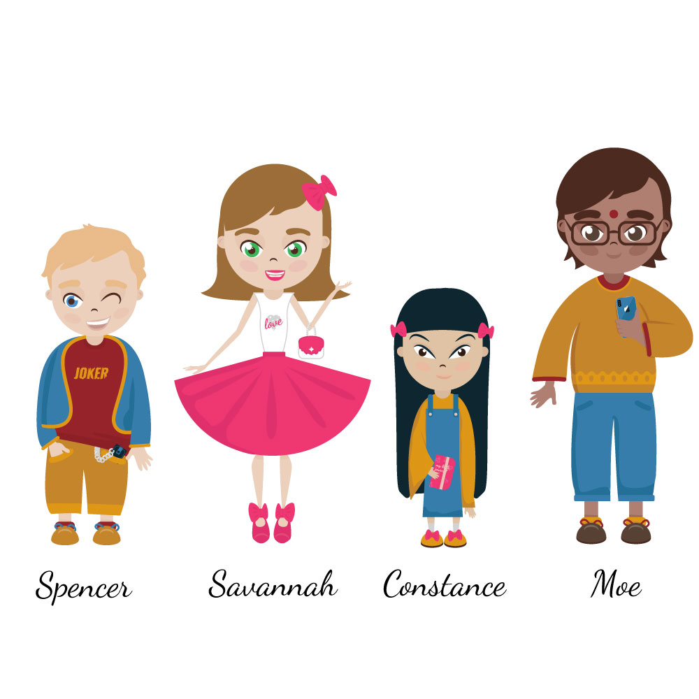 Diseño de Personaje por Natasa m. para Savvy Kids | Diseño #22939384