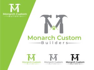 Diseño de Logo por HS Graphics Solutions para Monarch Custom Builders | Diseño: #22907967