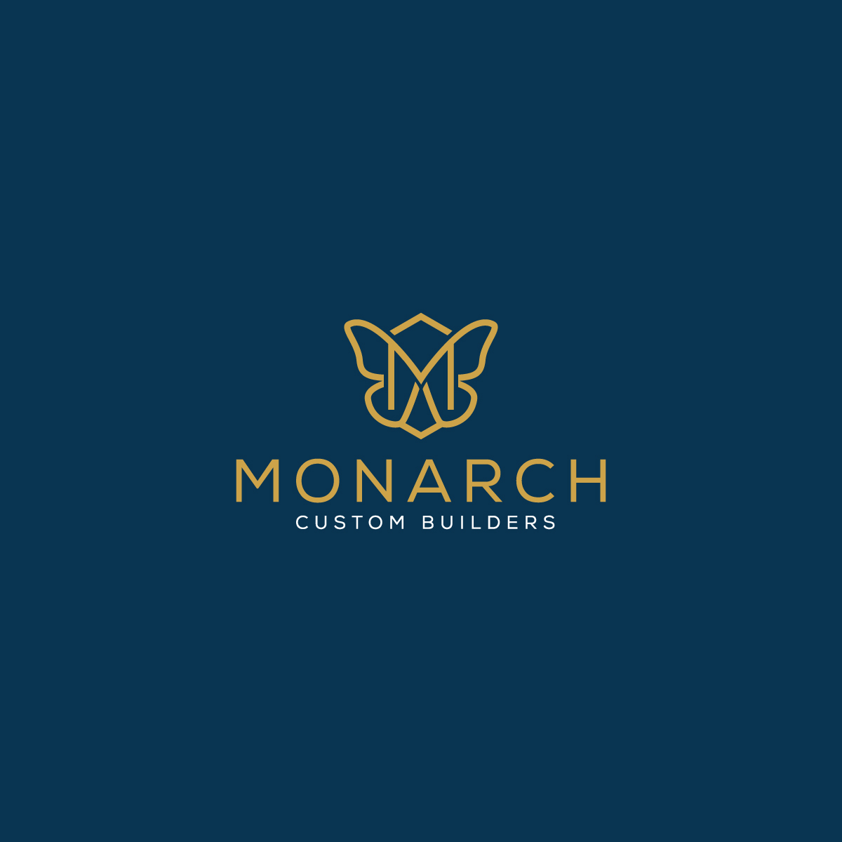Diseño de Logo por creative.bugs para Monarch Custom Builders | Diseño #22900530