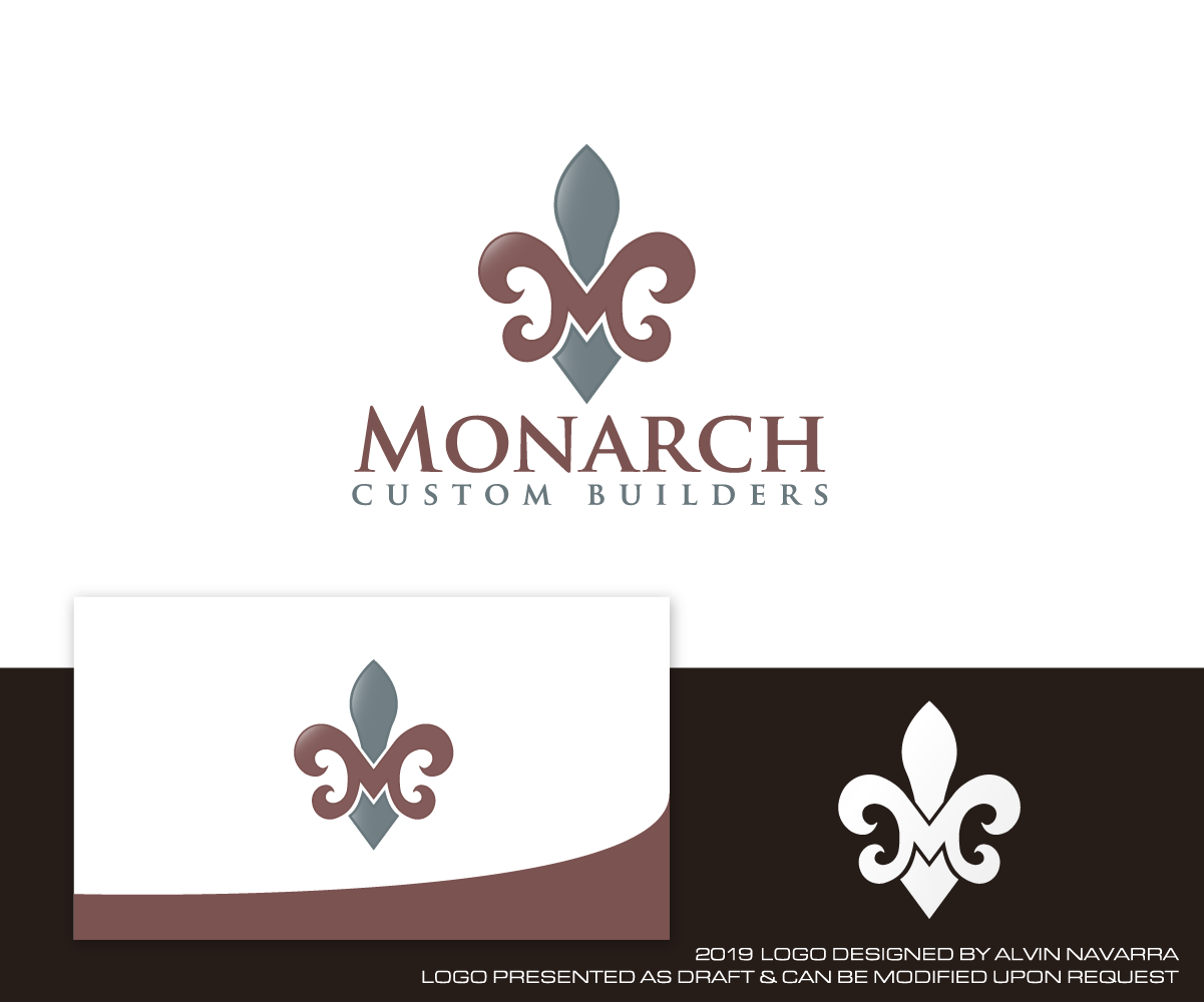 Diseño de Logo por alvinnavarra para Monarch Custom Builders | Diseño #22897831