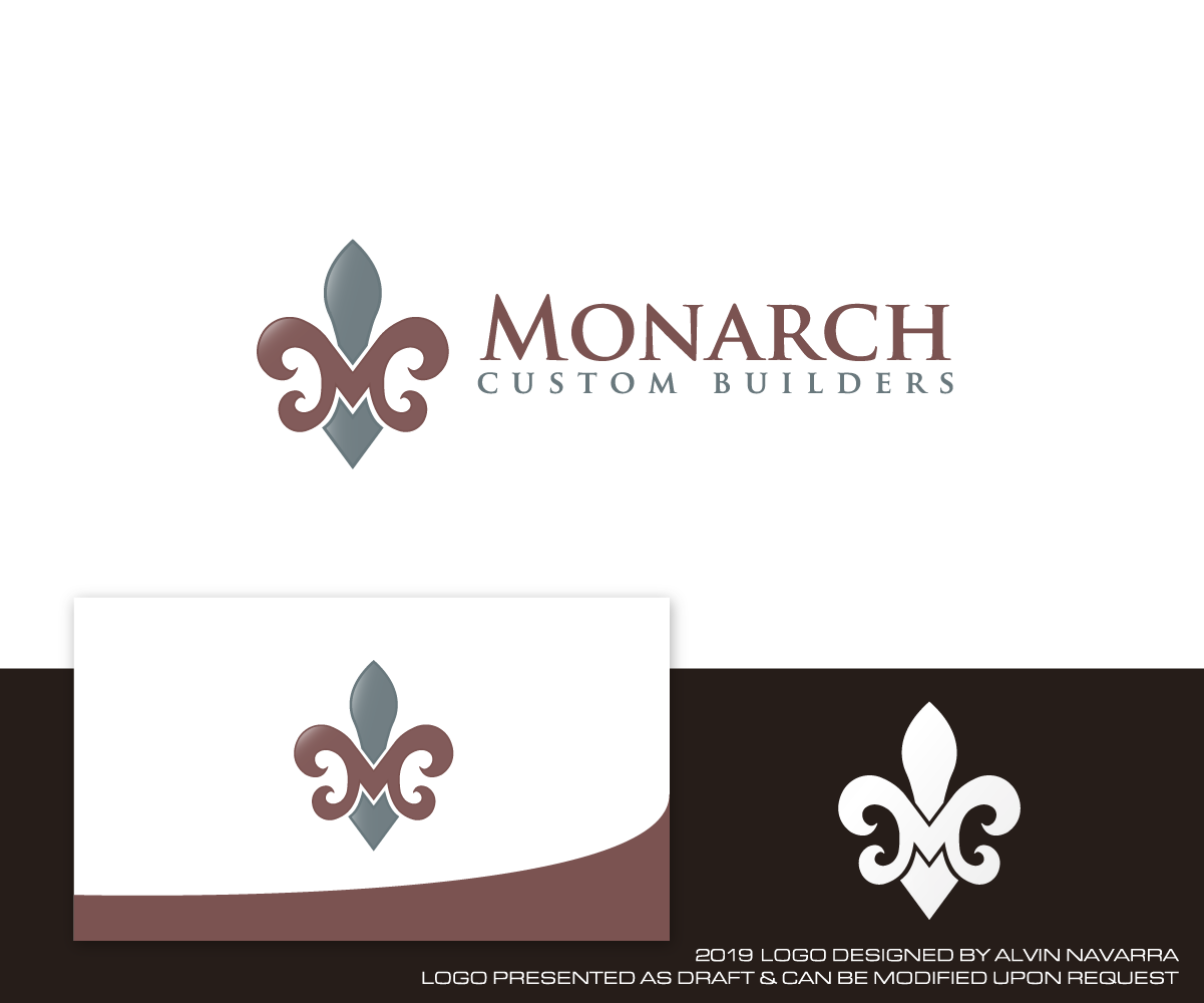 Logo Design by alvinnavarra for Monarch Custom Builders | Design #22897840