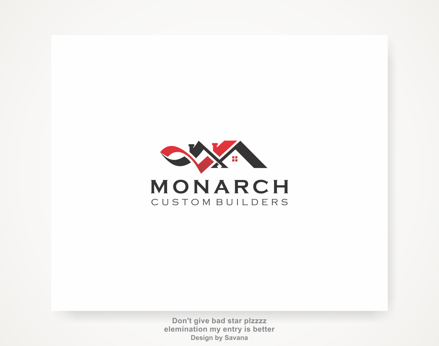 Design de Logo par Savana pour Monarch Custom Builders | Design #22901730