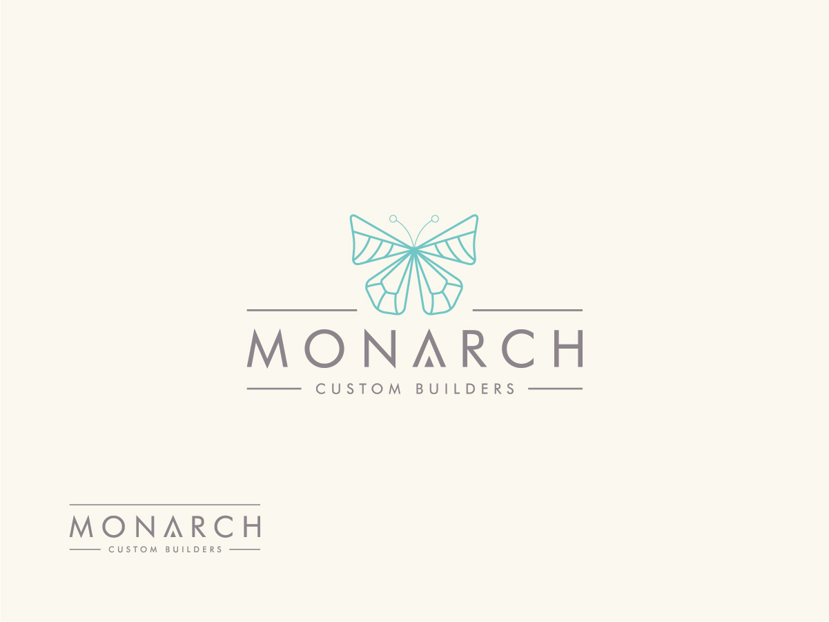 Logo Design by Muhammad Imran 3 for Monarch Custom Builders | Design #22905969