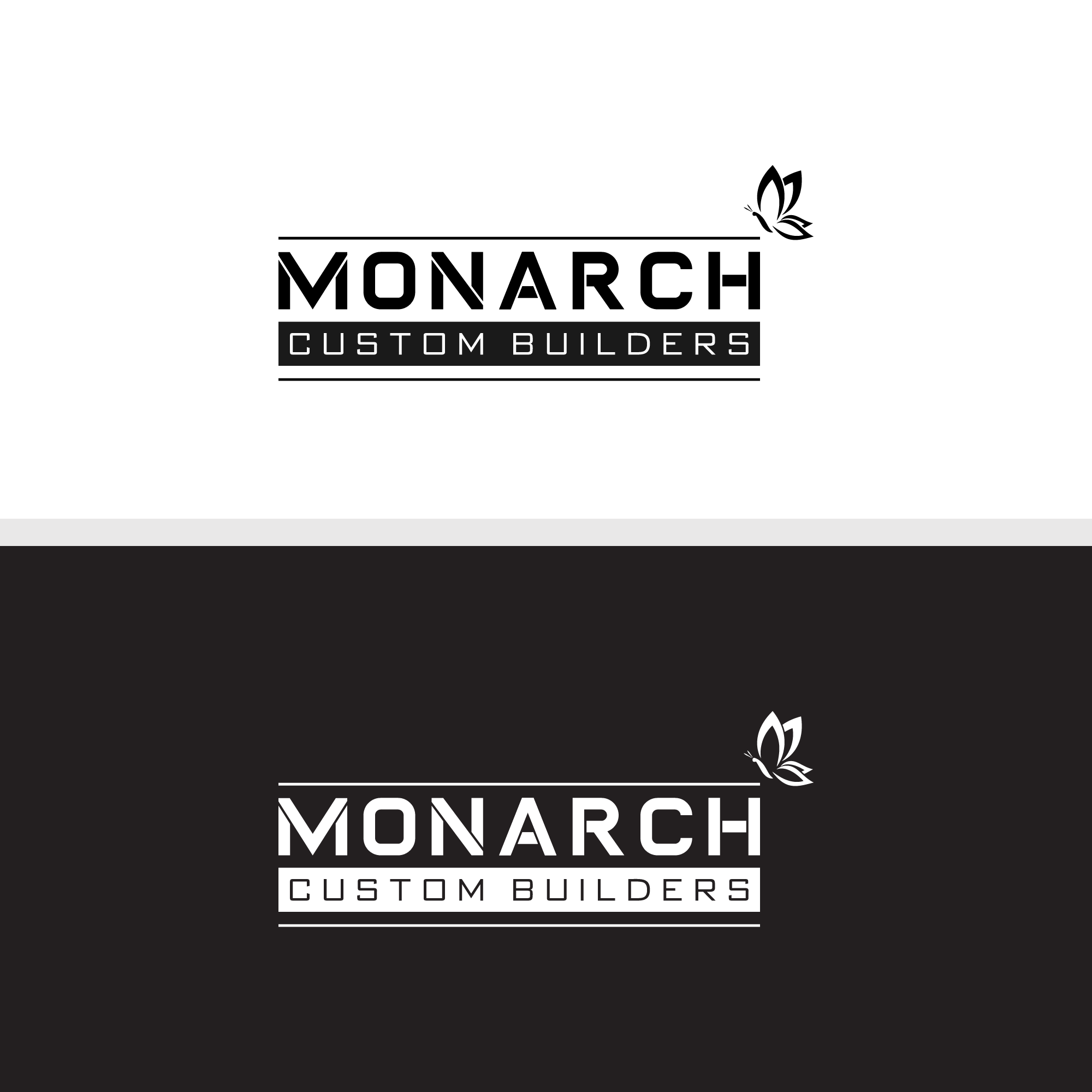 Diseño de Logo por iuz88 para Monarch Custom Builders | Diseño #22904005