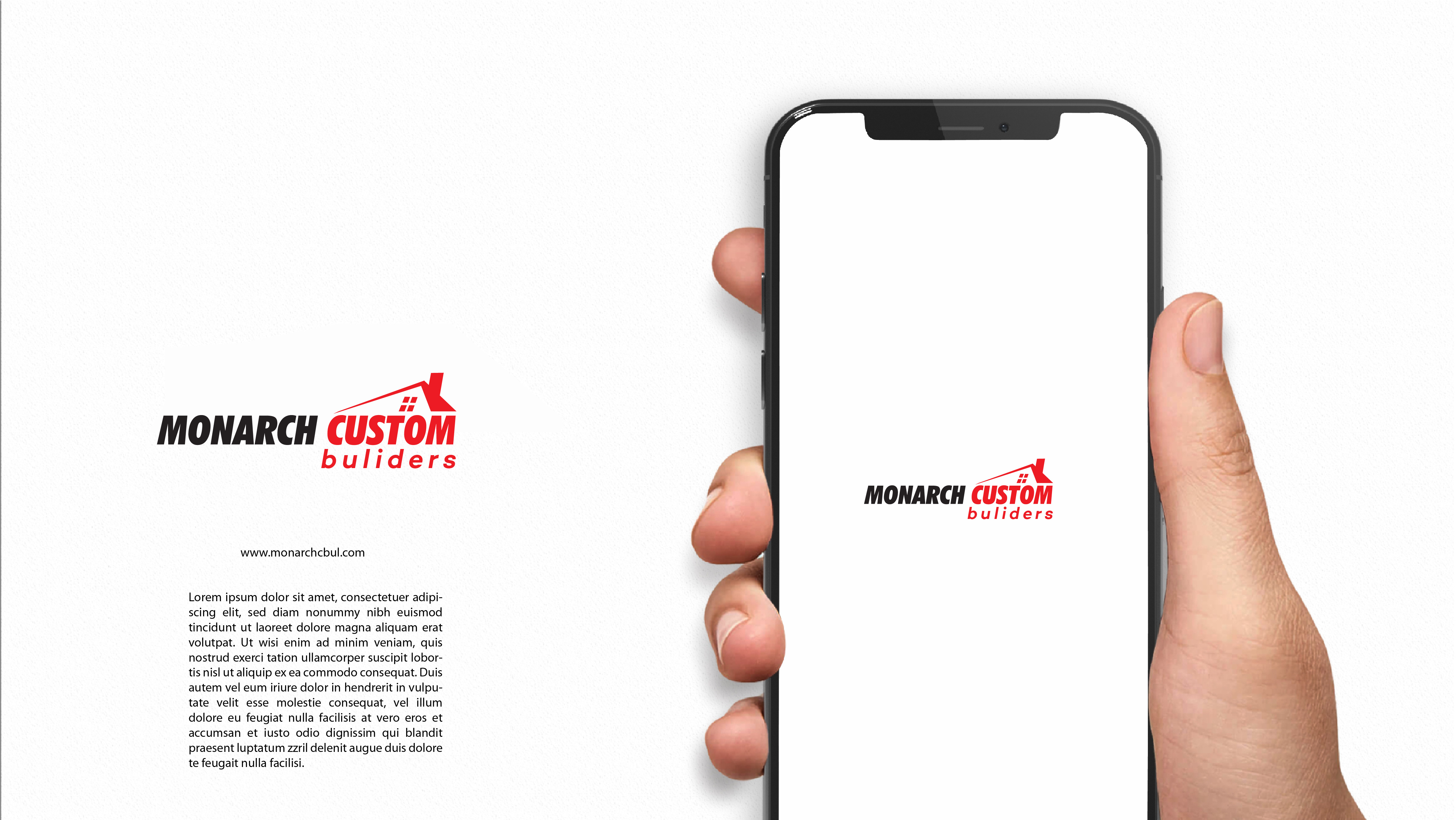 Diseño de Logo por Sagarhossain.sm para Monarch Custom Builders | Diseño #22902424
