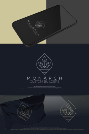 Diseño de Logo por Abdelrahman Ali para Monarch Custom Builders | Diseño: #22907121