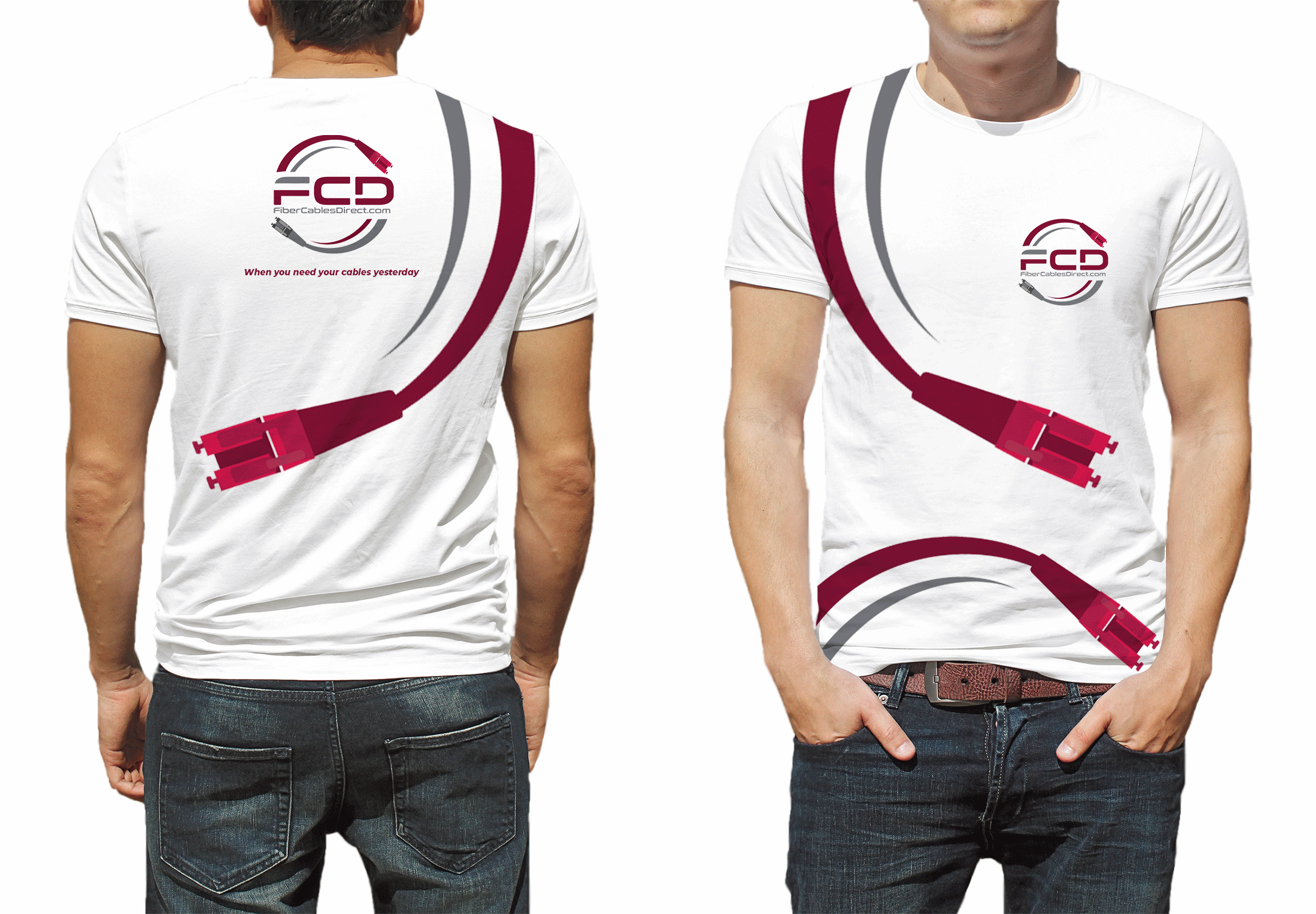 T-shirt Design by mr-xpert for FiberCablesDirect.com | Design #22897938