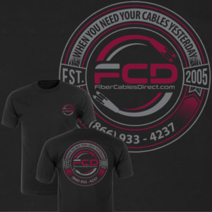 FCD T-SHIRT DESIGN - Cool design for Fiber cables technology company