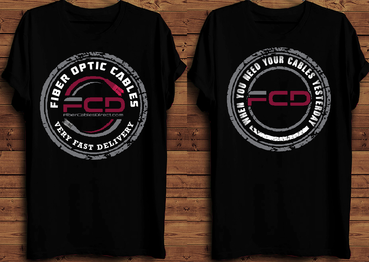 T-Shirt-Design von creative gravity für FiberCablesDirect.com | Design #22923097