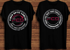 Diseño de Camiseta por creative gravity para FiberCablesDirect.com | Diseño #22923097
